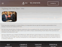 Tablet Screenshot of orlando-criminaldefensefirm.com
